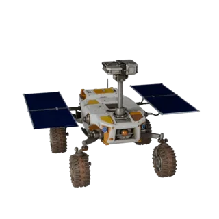 Mars Planetary Rover 3D Layered Asset for Builders
