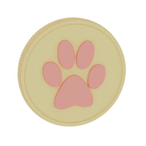 Paw Print Coin