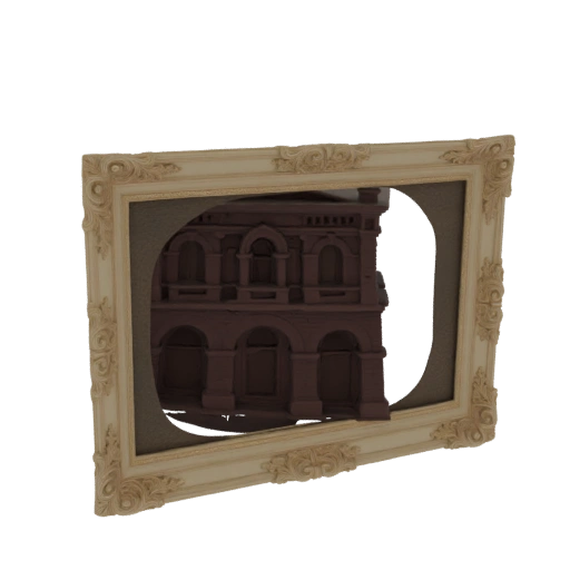Ornate Framed Archway Building