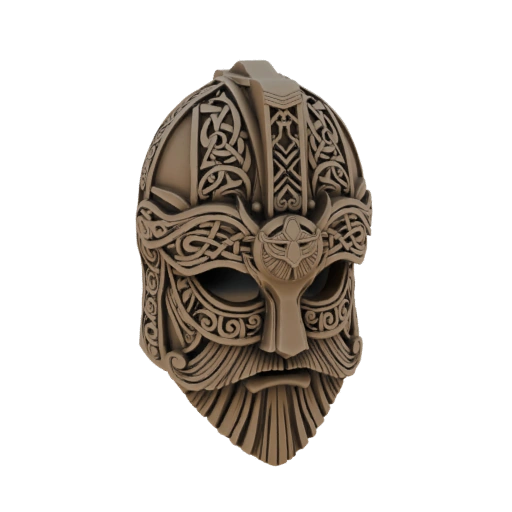 Viking Helmet with Beard