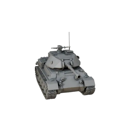 Printable Tank STL 3D Model for Collectibles & Display