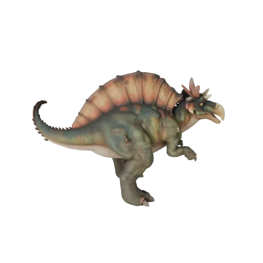Cartoon Parasaurolophus 3D Model - Stylized Asset for Animation