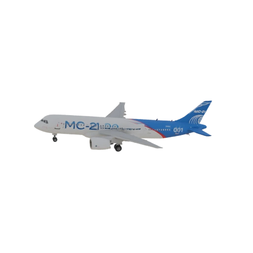 MC-21 Passenger Jet 3D Model
