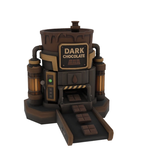 Dark Chocolate Machine 3D Model