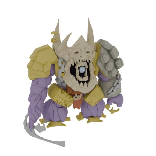 Modèle 3D Brute Orc
