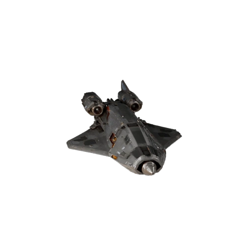 Orbital-Shuttle 3D Modell für Unreal Engine - Spielbereit