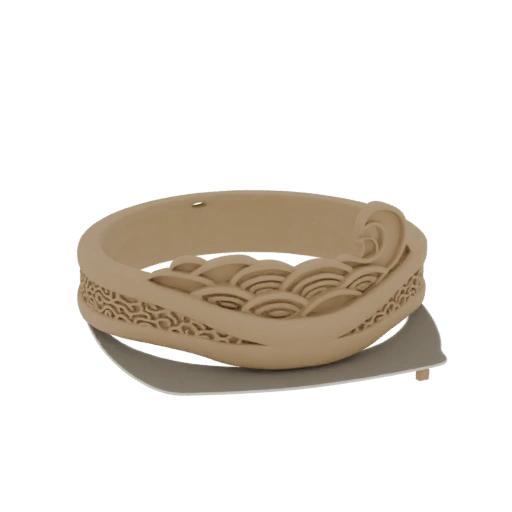 Ocean Wave Ring