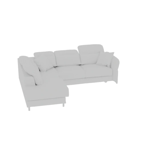 Modern Sectional Sofa 3D Model