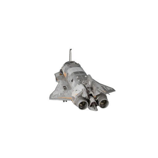 Orbital-Shuttle 3D Modell für Blender - Render Ready PBR