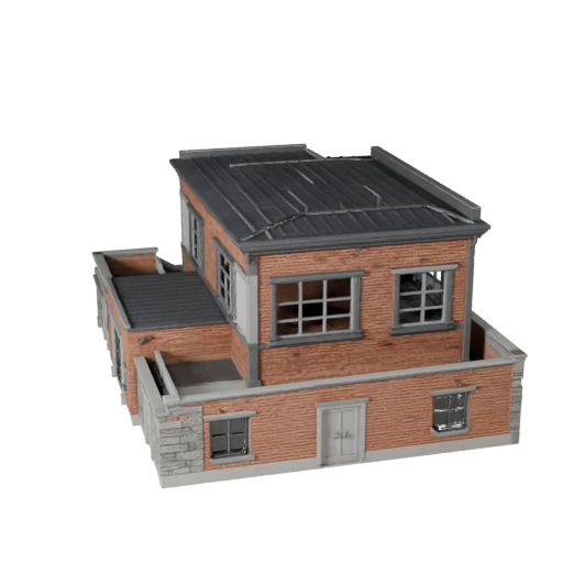 Kit Tetto Modulare 3D Model per Unreal - Asset Realtime