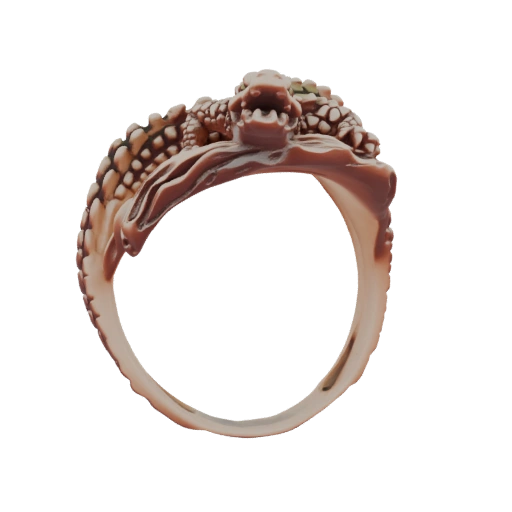 Modèle 3D Bague Alligator