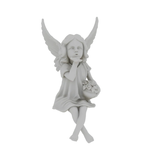 Kissing Angel Figurine