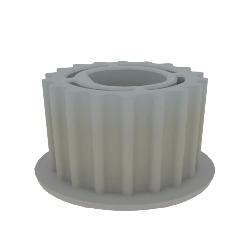 Fluted Pulley Wheel