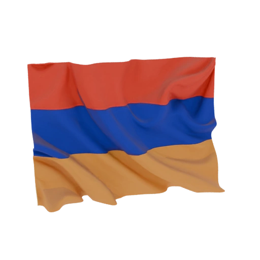 Armenia Flag 3D Model