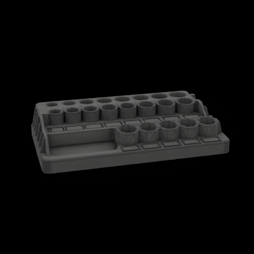 Modular Socket Organizer Tray