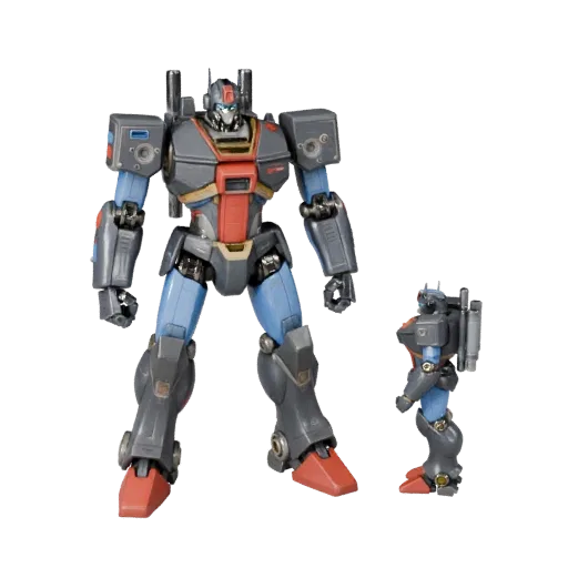 Vinyl Robot Figurine realistic 3D model preview showing pose, three-quarter scene view and surface detail