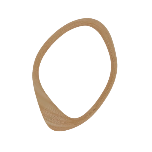 Abstract Wooden Ring