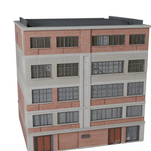 Modelo 3D de Casa Prefabricada - Activo Realista de Archviz para Arquitectura