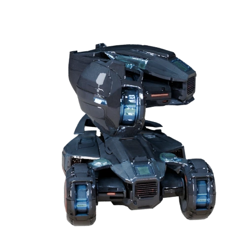 Modelo 3D de Moto Flutuante de Alto Poligonagem para Renderizações de Estúdio - PBR