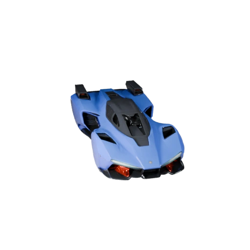 Sci-Fi Auto 3D Modell für Unity - Low Poly Game Asset