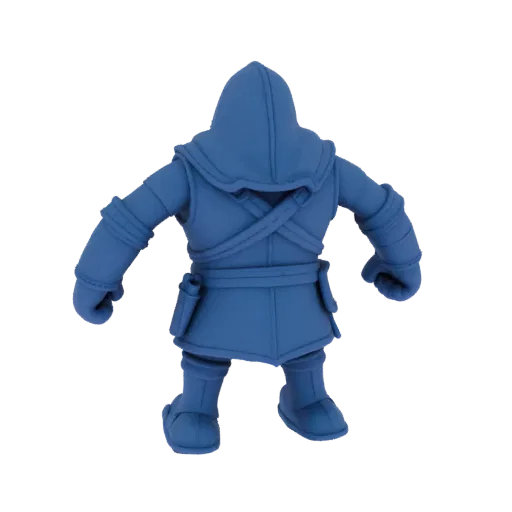 Medieval Assassin Miniature STL - Attack