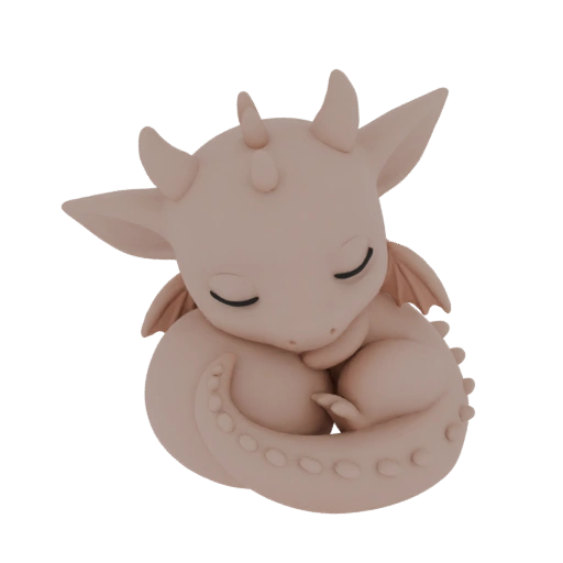 Sleeping Baby Dragon
