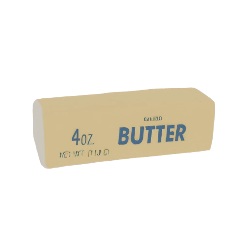 Butter Stick 3D Model