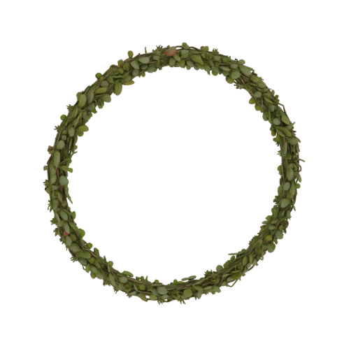 Artificial Leaf Wreath