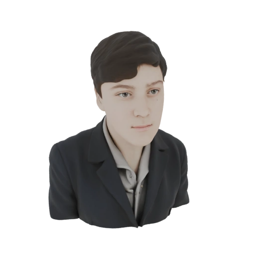 Young Man in Suit 3D Model