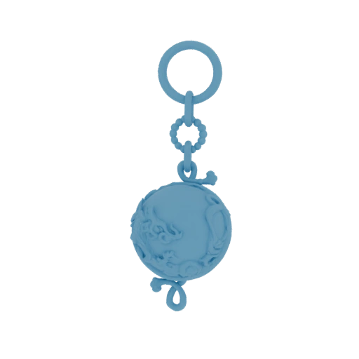 Dragon Orb Keychain