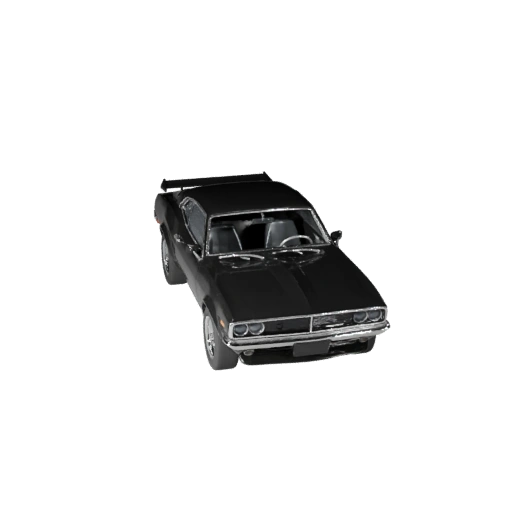 Modelo 3D de Coche Musculoso Vintage para Blender - PBR Realista