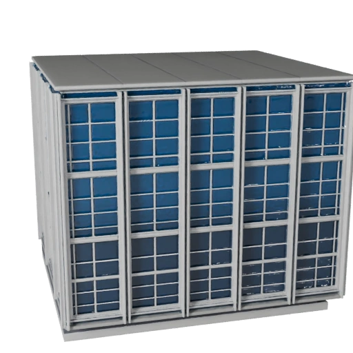 Vorhang Wand Fassade 3D Modell für Unreal - Echtzeit-Asset
