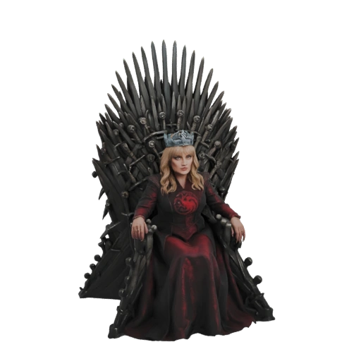 Queen Daenerys Targaryen on the Iron Throne