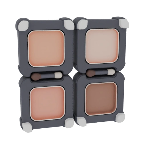 4-Pan Eyeshadow Case