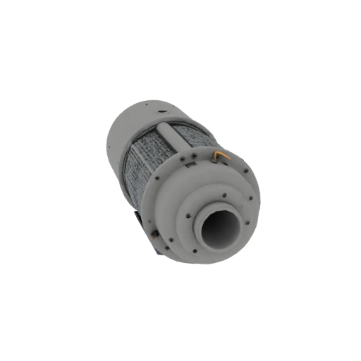 Prototype Electrostatic Ion Thruster 3D Model