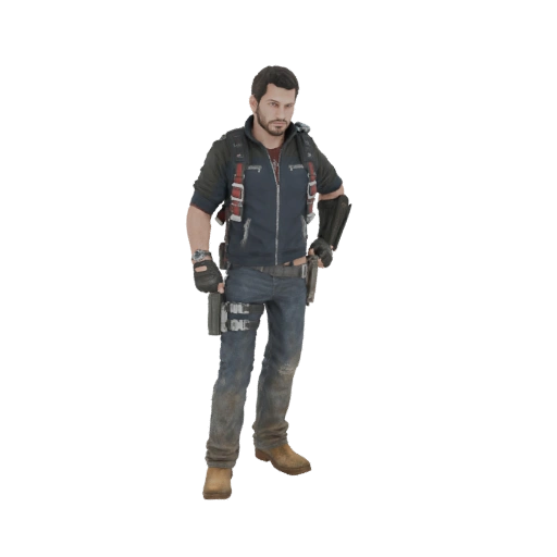 Rico Rodriguez 3D Model