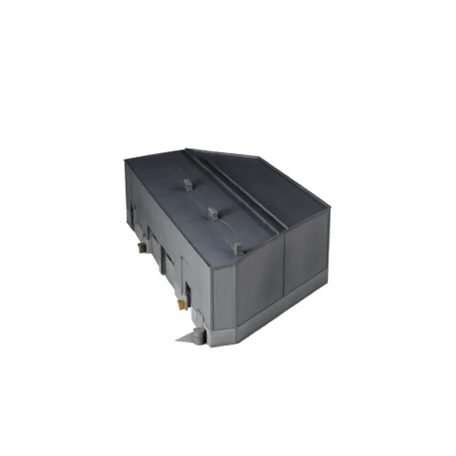 Modelo 3D STL de Armazém de Estaleiro Imprimível - Asset de Escala