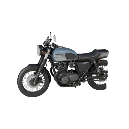 Moto d'epoca 3D per Blender - PBR realistico