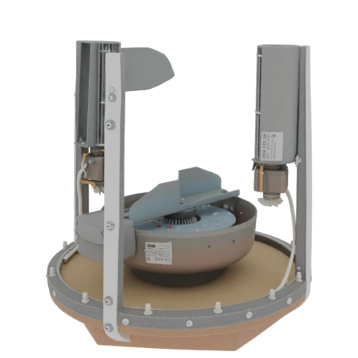 Industrial Rotary Actuator with Dual Motors