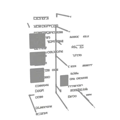 A 3D render of an abstract geometric structure with intersecting lines and planes in shades of gray against a black backgroun