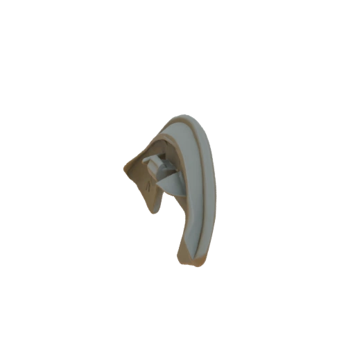 Curved Bracket with Clip