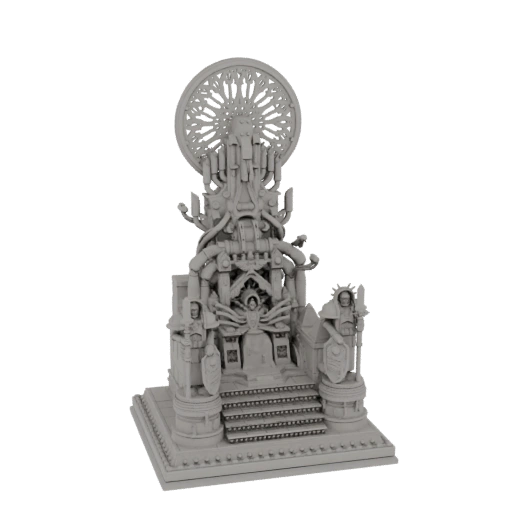 Gothic Throne of the Eldritch King