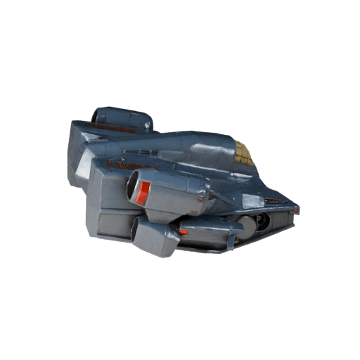 Modello 3D Starfighter - Asset High Poly PBR per Studio