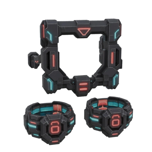 Sci-Fi Power Core and Bracelets