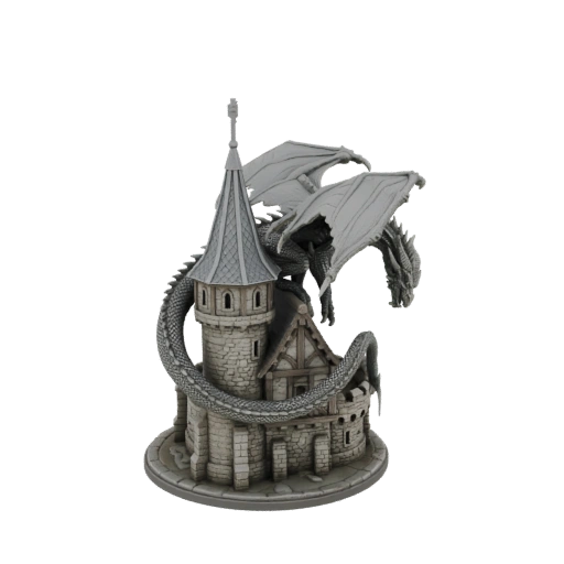 Dragon Castle Miniature