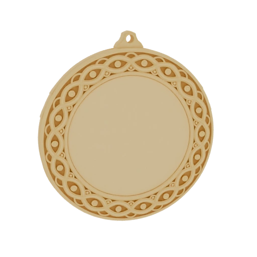 Ornate Circular Medal