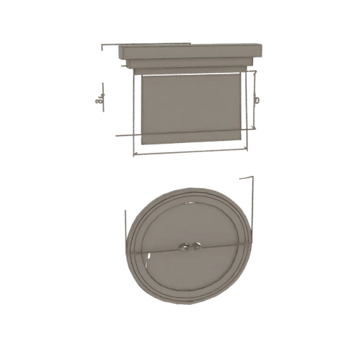 Classical Pedestal with Decorative Base