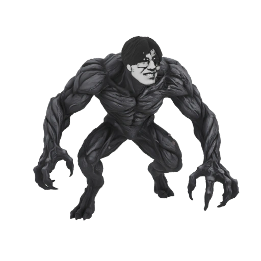 Mutant Humanoid Monster 3D Model