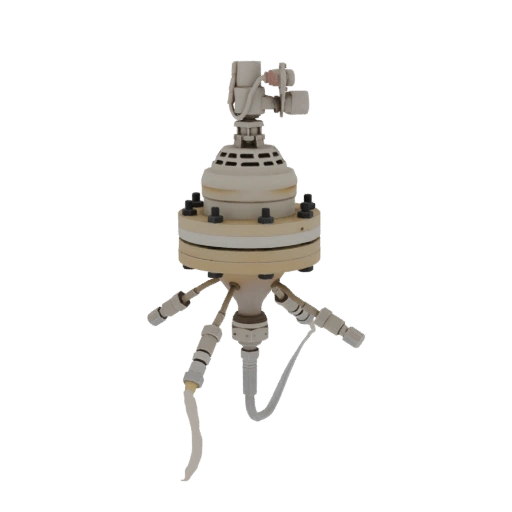 Advanced Industrial Valve Assembly 3D Model