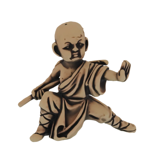 Shaolin Monk Warrior Miniature